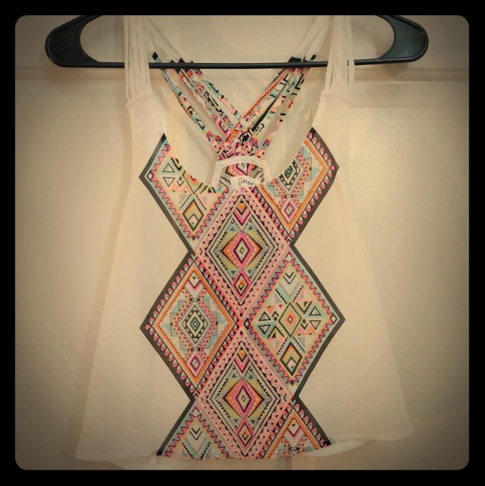 Aeropostale Tribal Crop Top